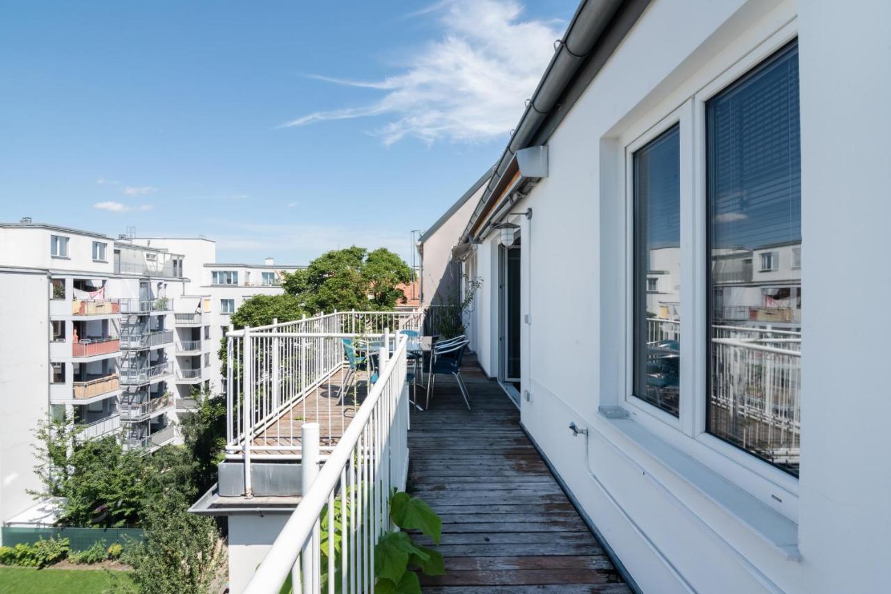 Apartament Roof With Terrace, Parking And Ac Wiedeń